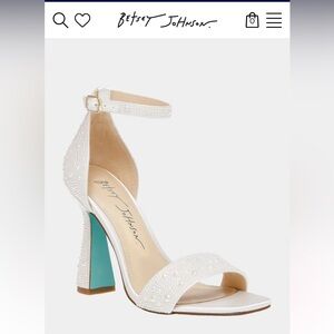 Bridal shoes! Worn once for engagement shoot